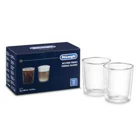 DeLonghi набор стаканов для кофе DLSC318 (2шт) Thermal glasses